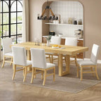 7-Piece Extendable Dining Table Set