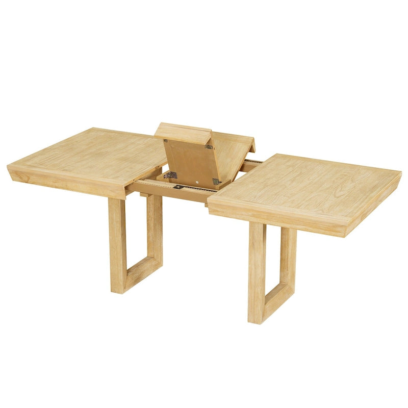 7-Piece Extendable Dining Table Set