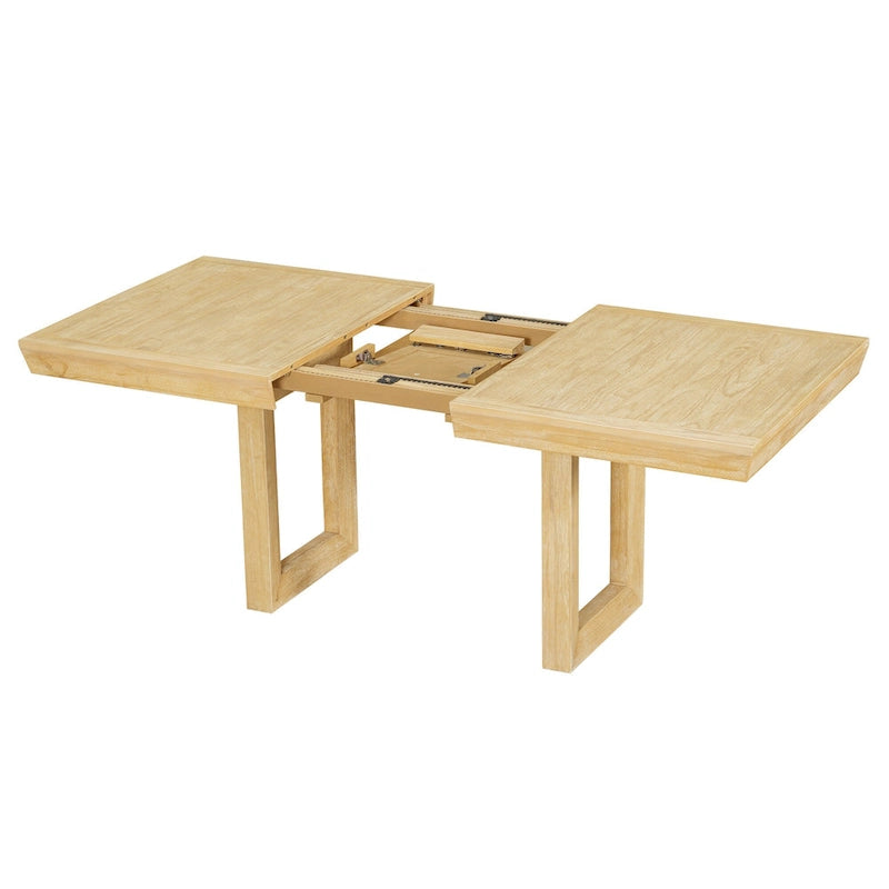 7-Piece Extendable Dining Table Set