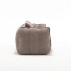 Modern Chenille Recliner Sofa with High Resilience Foam