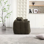 Modern Chenille Recliner Sofa with High Resilience Foam